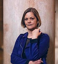 Photo de Line Dépraz ©Nora Teylouni / Le Temps