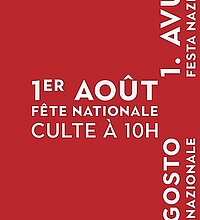 Culte du 1er août 2026