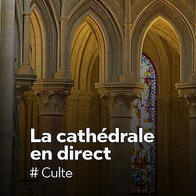 Vue des voûtes de la Cathédrale de Lausanne